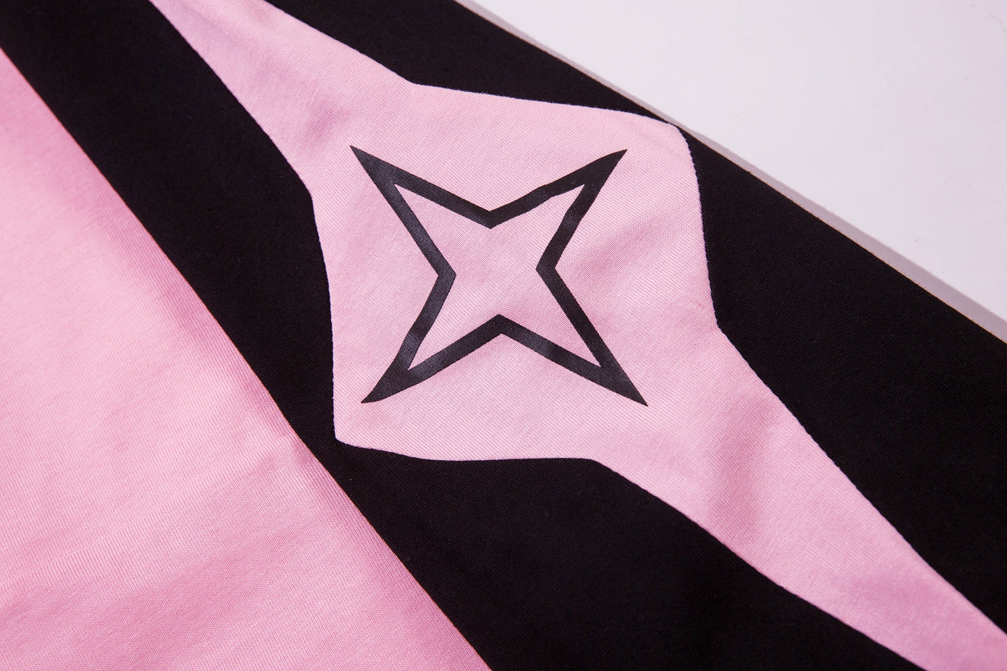 Star Panel Contrast | Patchwork Sweatshirt - Luxuryurbanwear