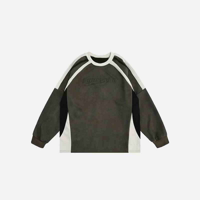 Sweat Embroidery Patchwork