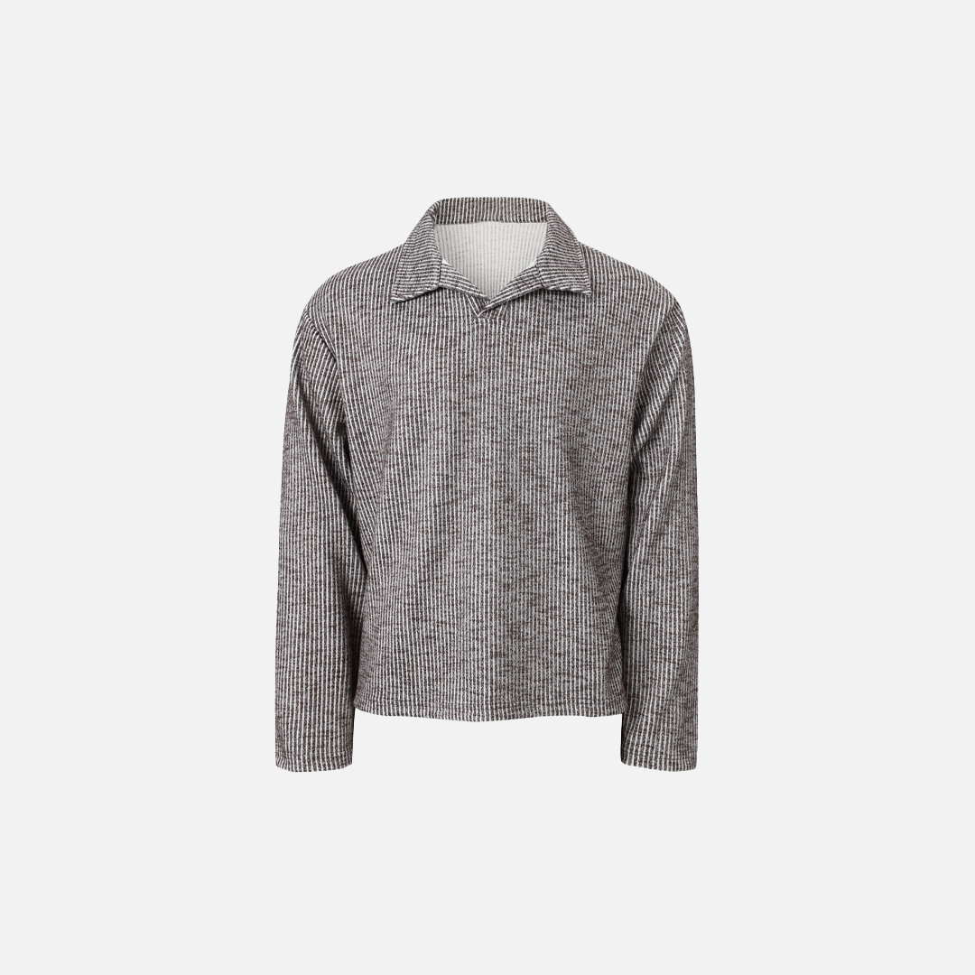 Trendy Hip Hop Loose Knit Long Sleeve Sweater - Luxuryurbanwear