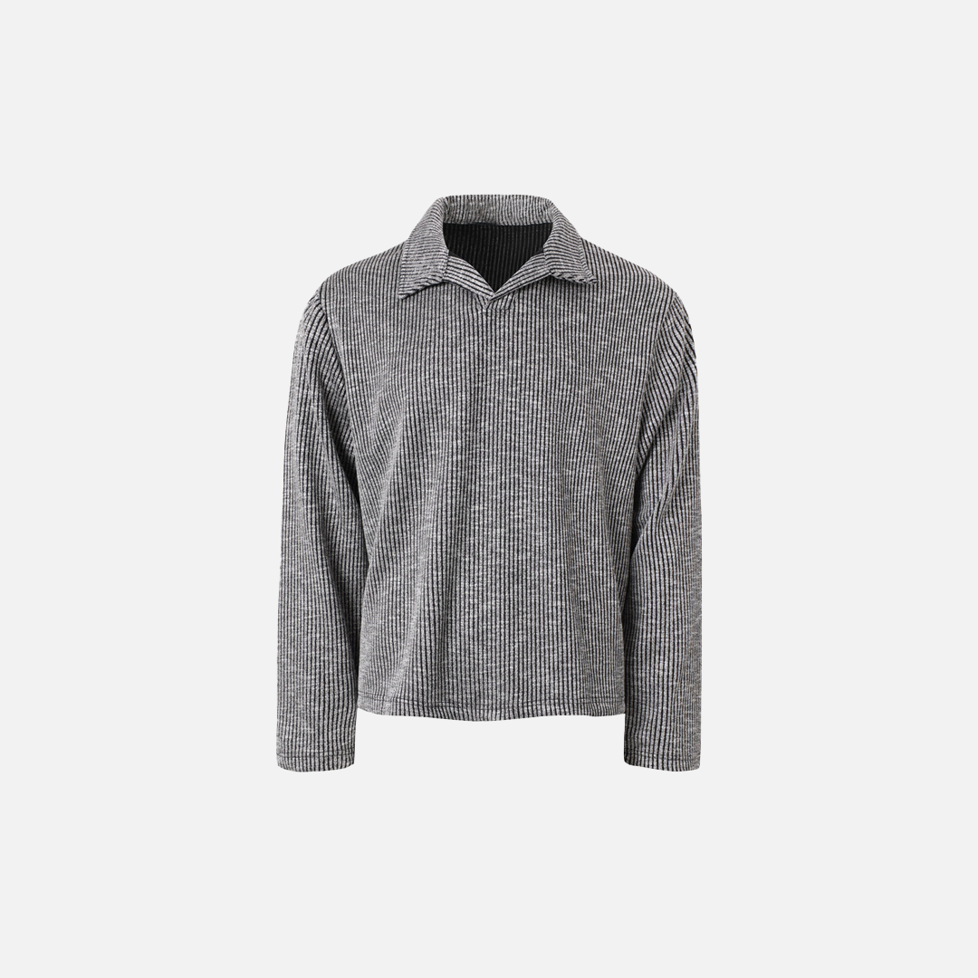Trendy Hip Hop Loose Knit Long Sleeve Sweater - Luxuryurbanwear