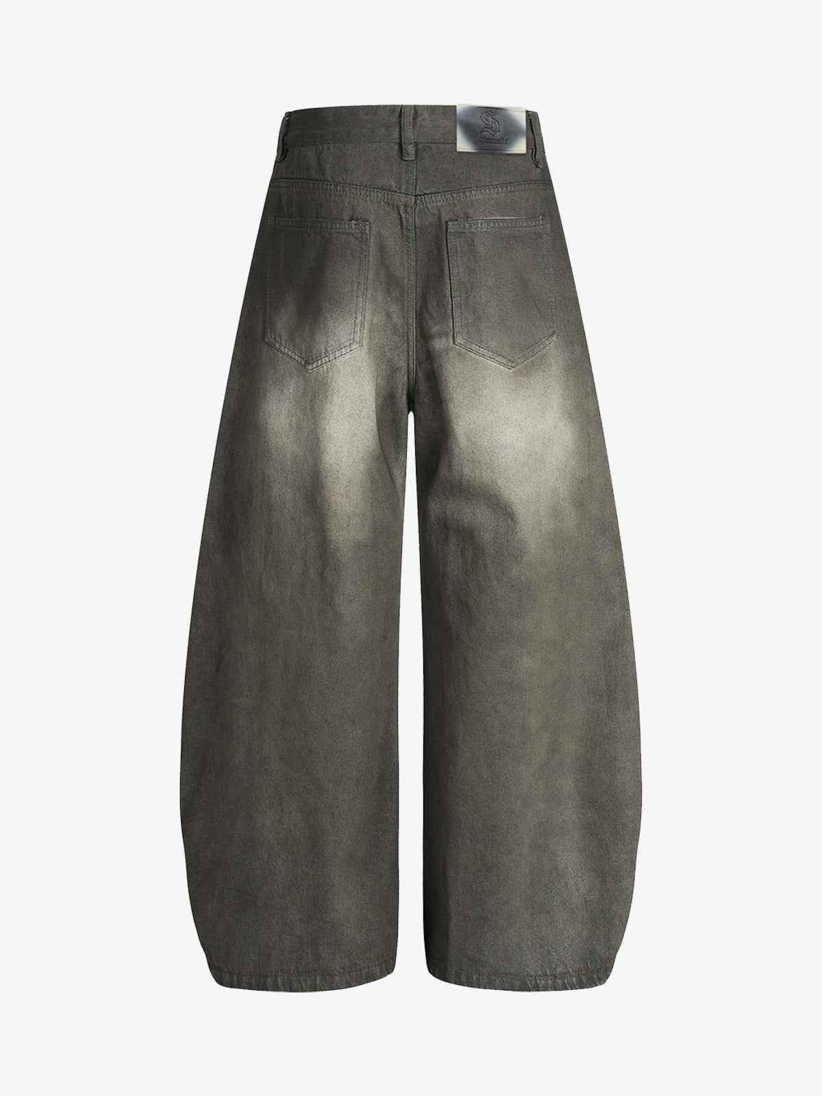 Vintage Faded Wide Barrel Jeans