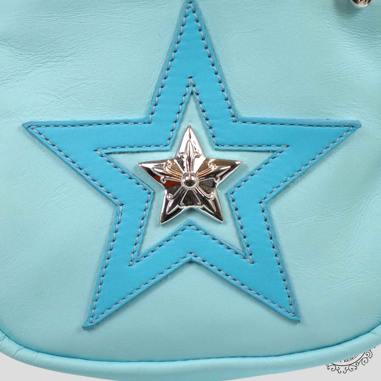 Chrome Hearts Star Patch Takka Bag in Blue