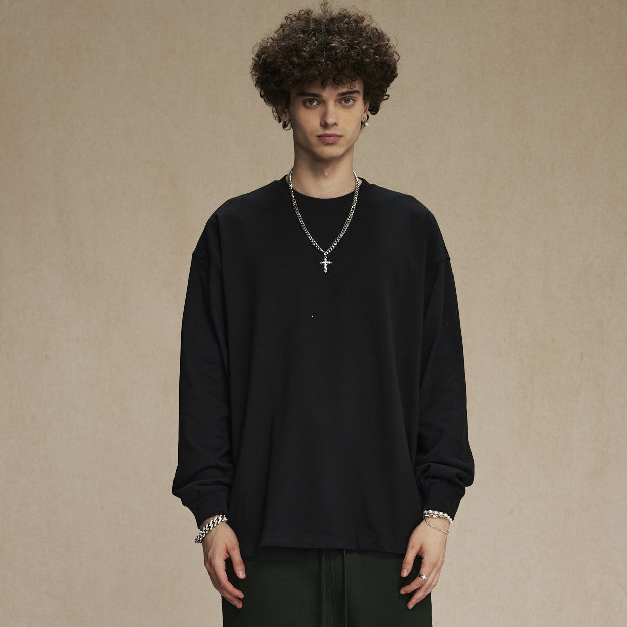 Classic Minimalist | Long Sleeve T-Shirt - Luxuryurbanwear