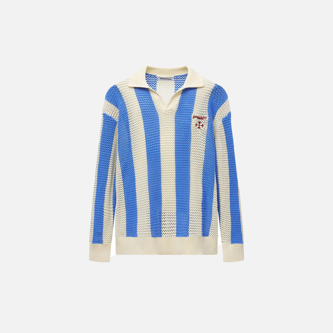Long-lasting Retro Striped Knit Jumper Sweater - Luxuryurbanwear
