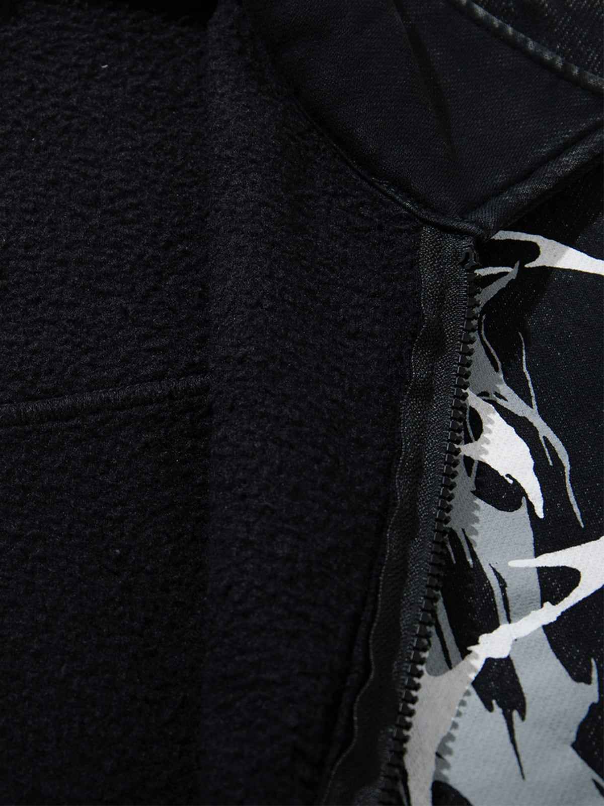 Punk Gothic Butterfly Graphic Streetwear Jacket