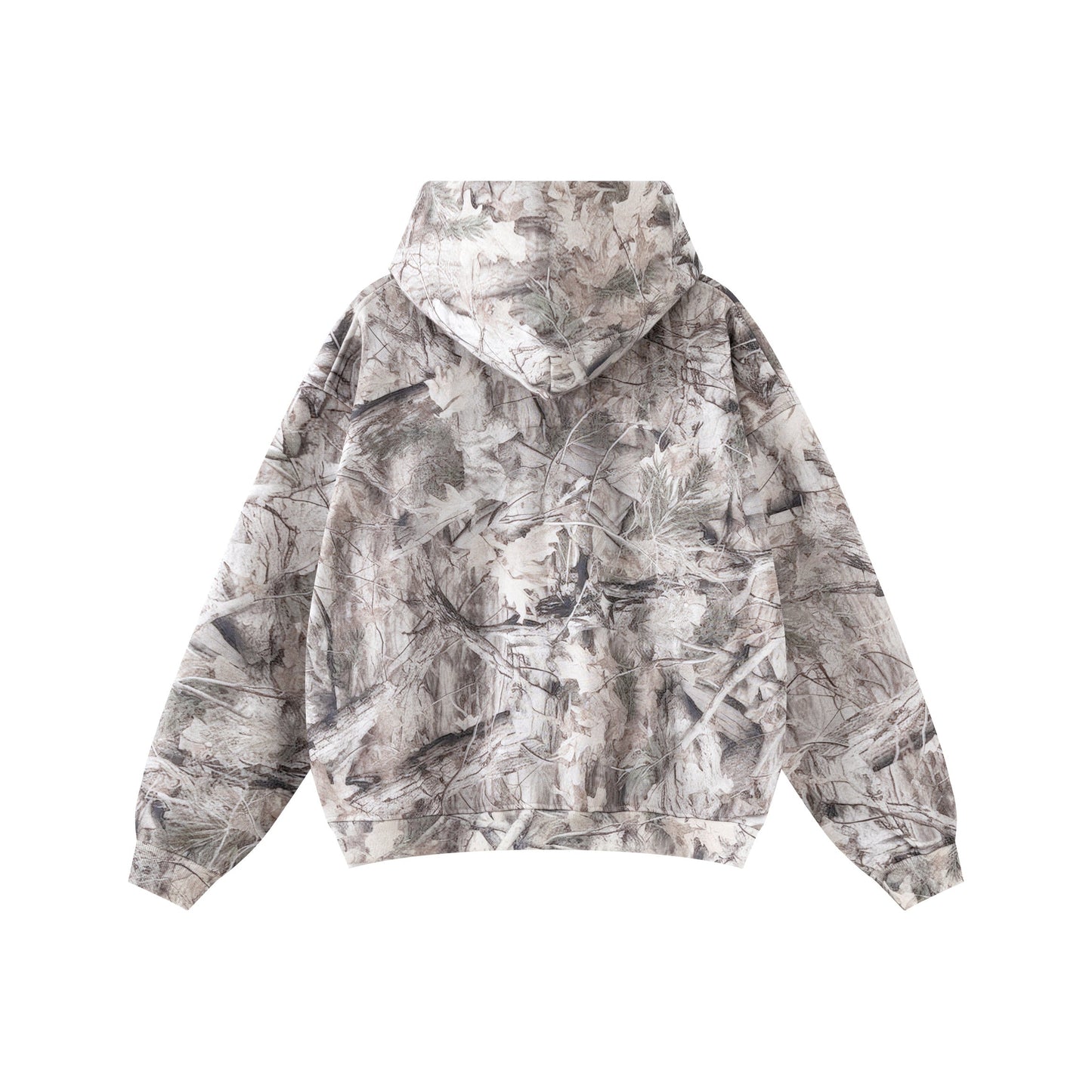 Tree Branch Camo Print | Oversized Hoodie - Luxuryurbanwear