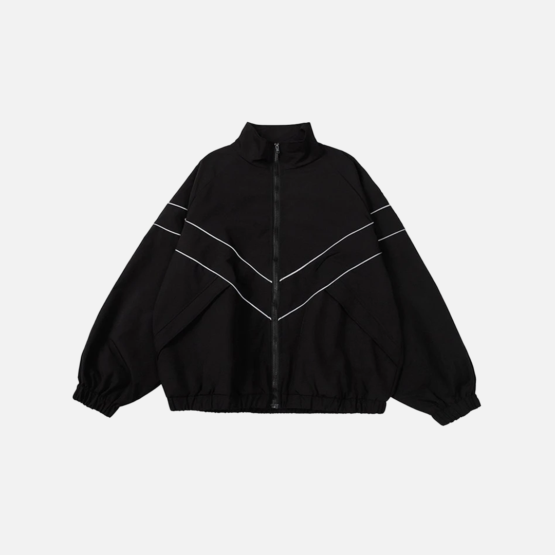 High End American Preppy Windbreaker Jacket - Luxuryurbanwear