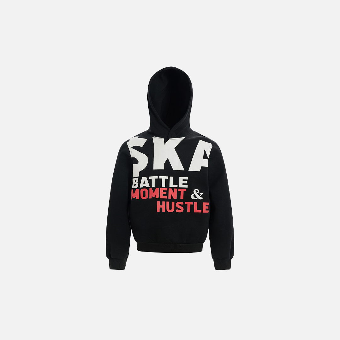 Autumn Hip Hop Bold Letter Print Hoodie - Luxuryurbanwear