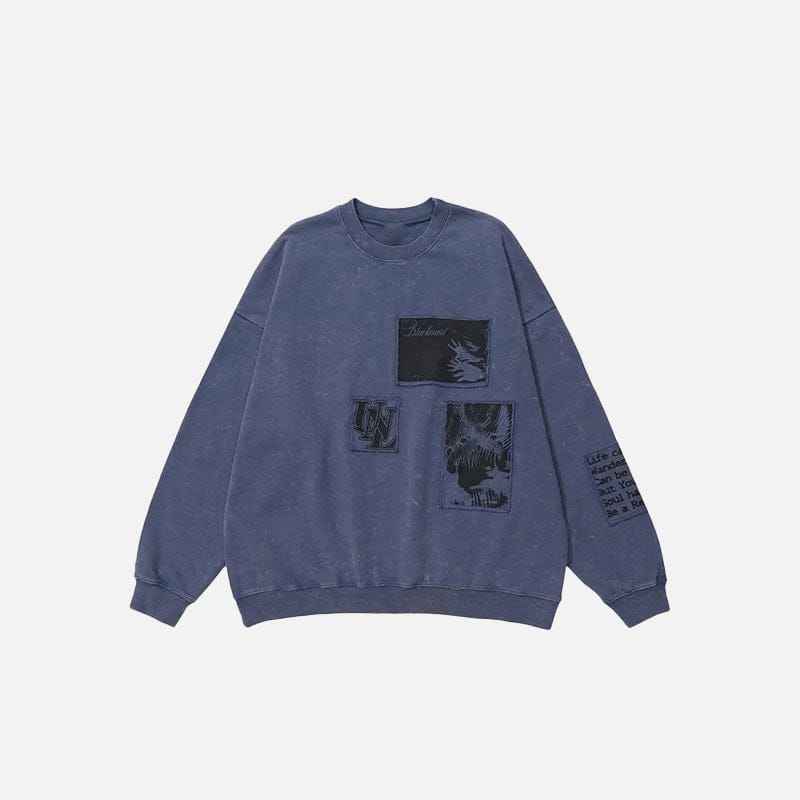 Sweat Urban Patchwork