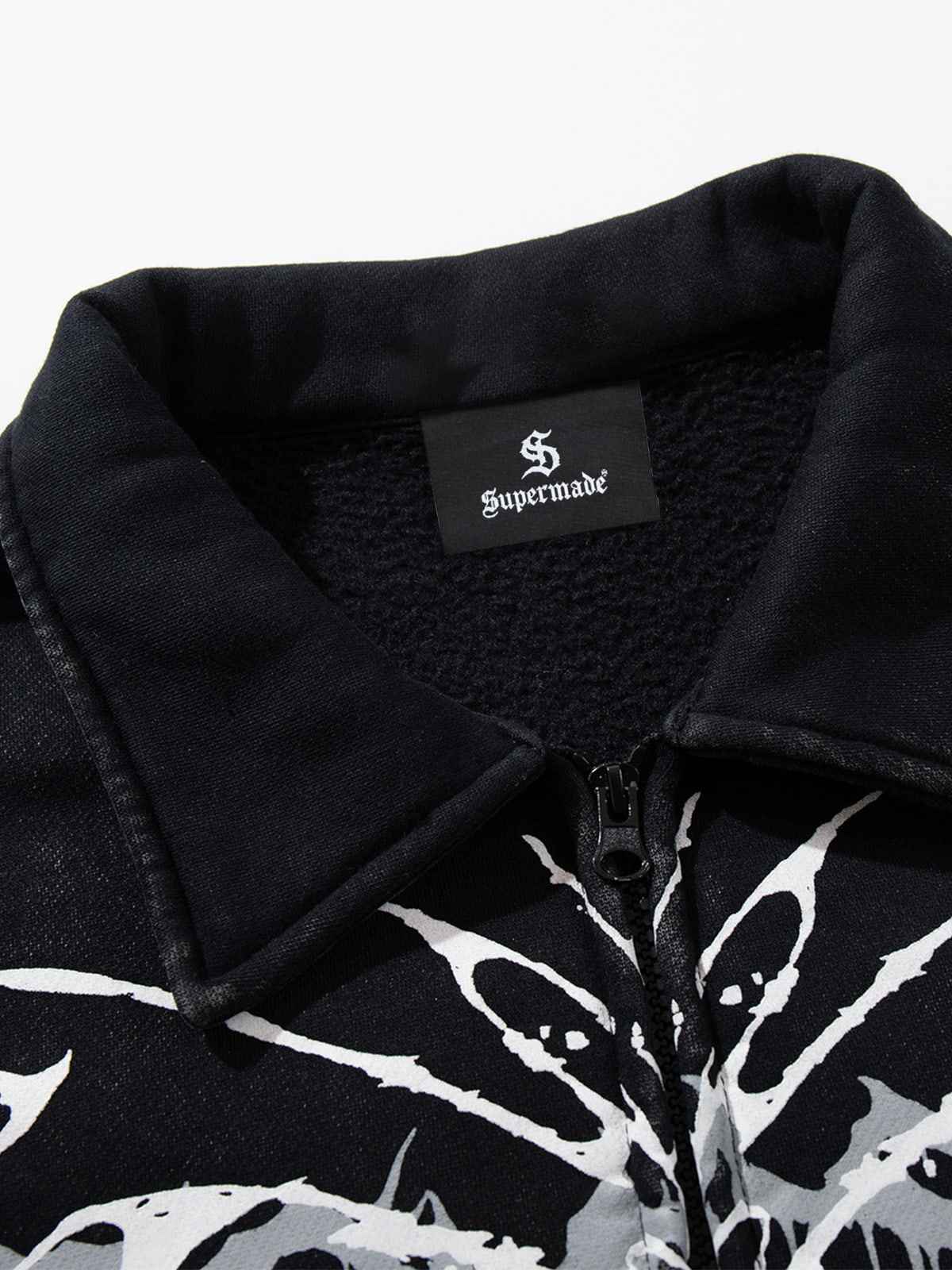Punk Gothic Butterfly Graphic Streetwear Jacket