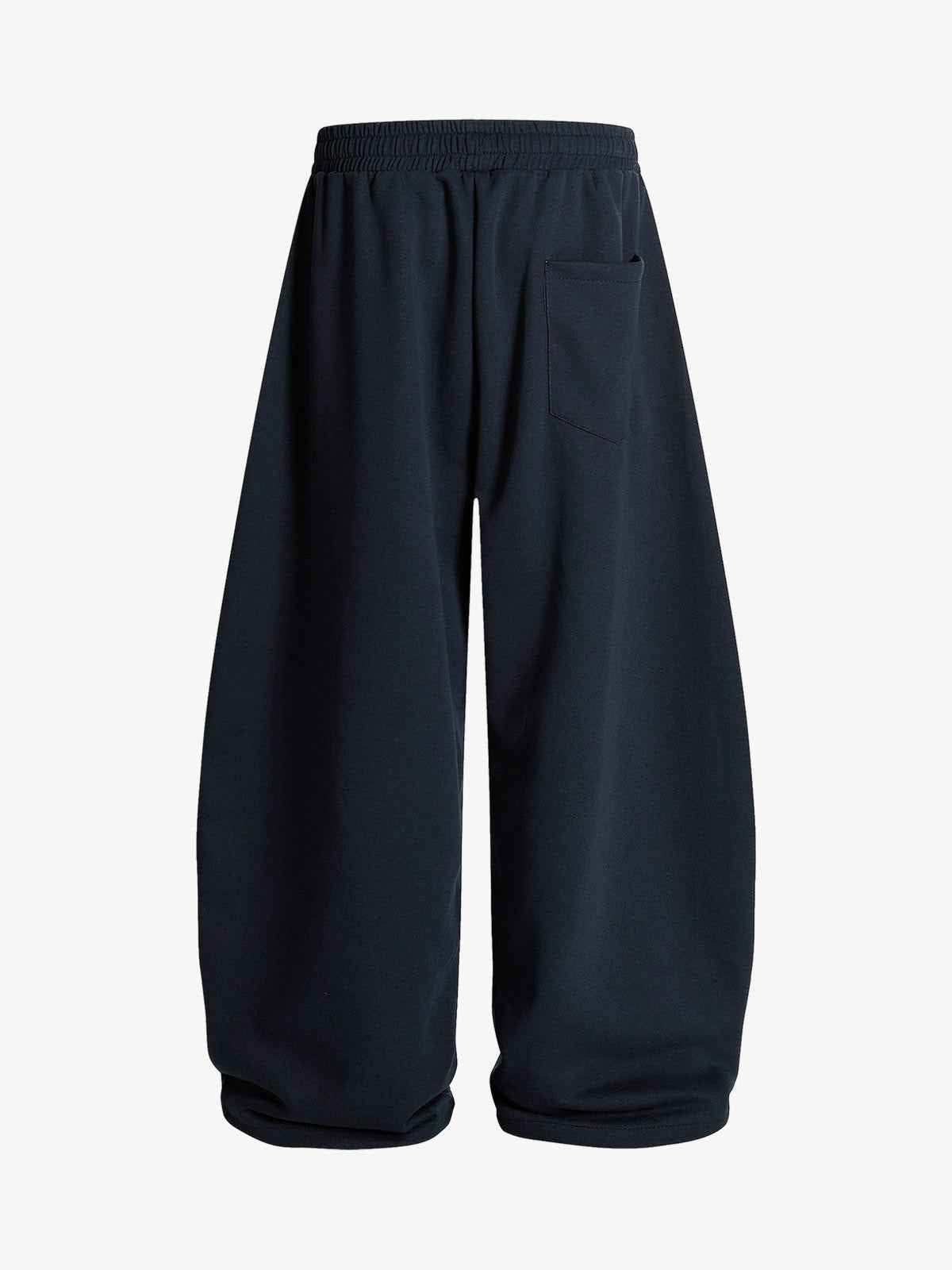 Fleece Vintage Side Stripe Drape Paratrooper Machete Wide Leg Pants - 2488