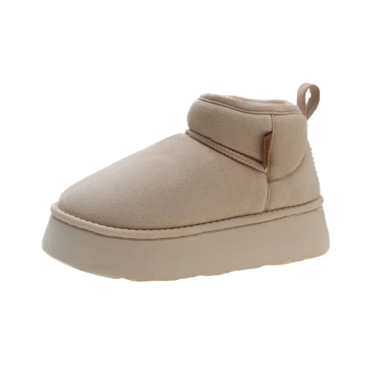 Retro Versatile Fashion Cotton Shoes Women's Anti slip Snow Shoes - Luxuryurbanwear