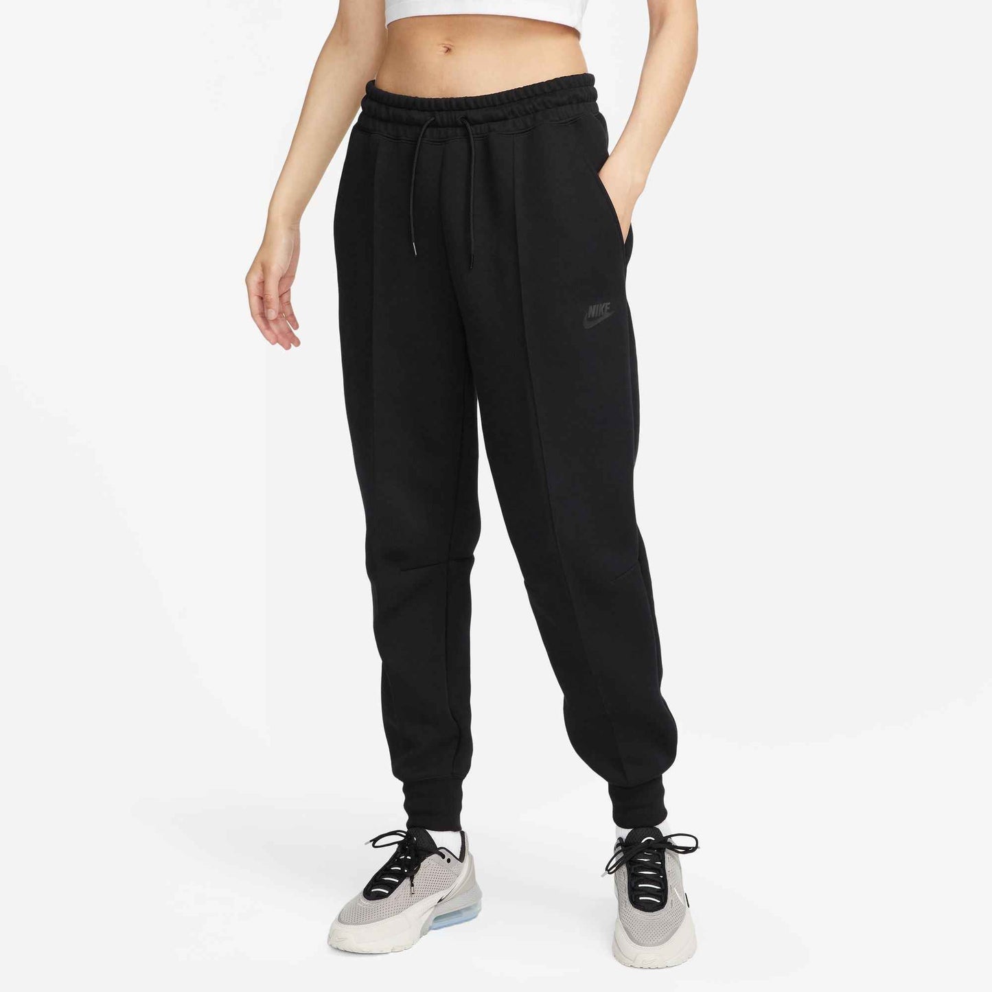 Nike Womens Sportswear Tech Fleece Windrunner - Black
