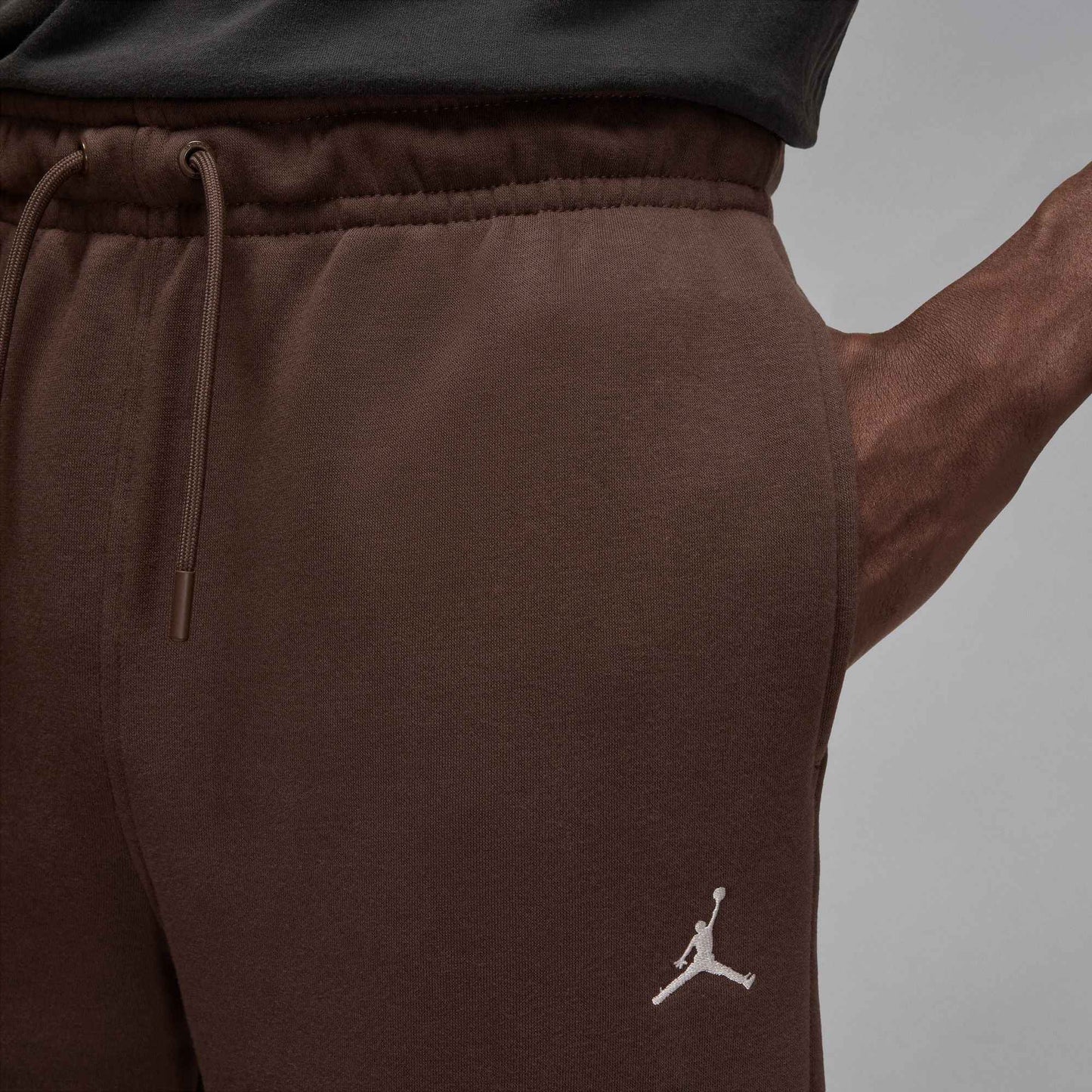 Air Jordan Mens Jordan Brooklyn Fleece Joggers - Brown