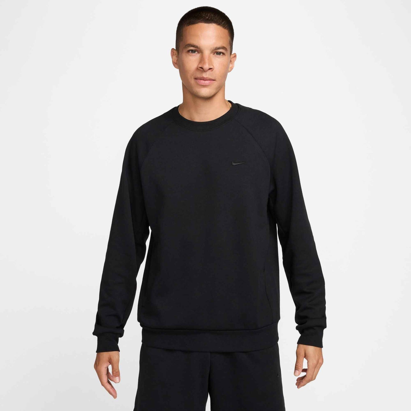 Nike Mens Primary Fleece Crewneck - Black