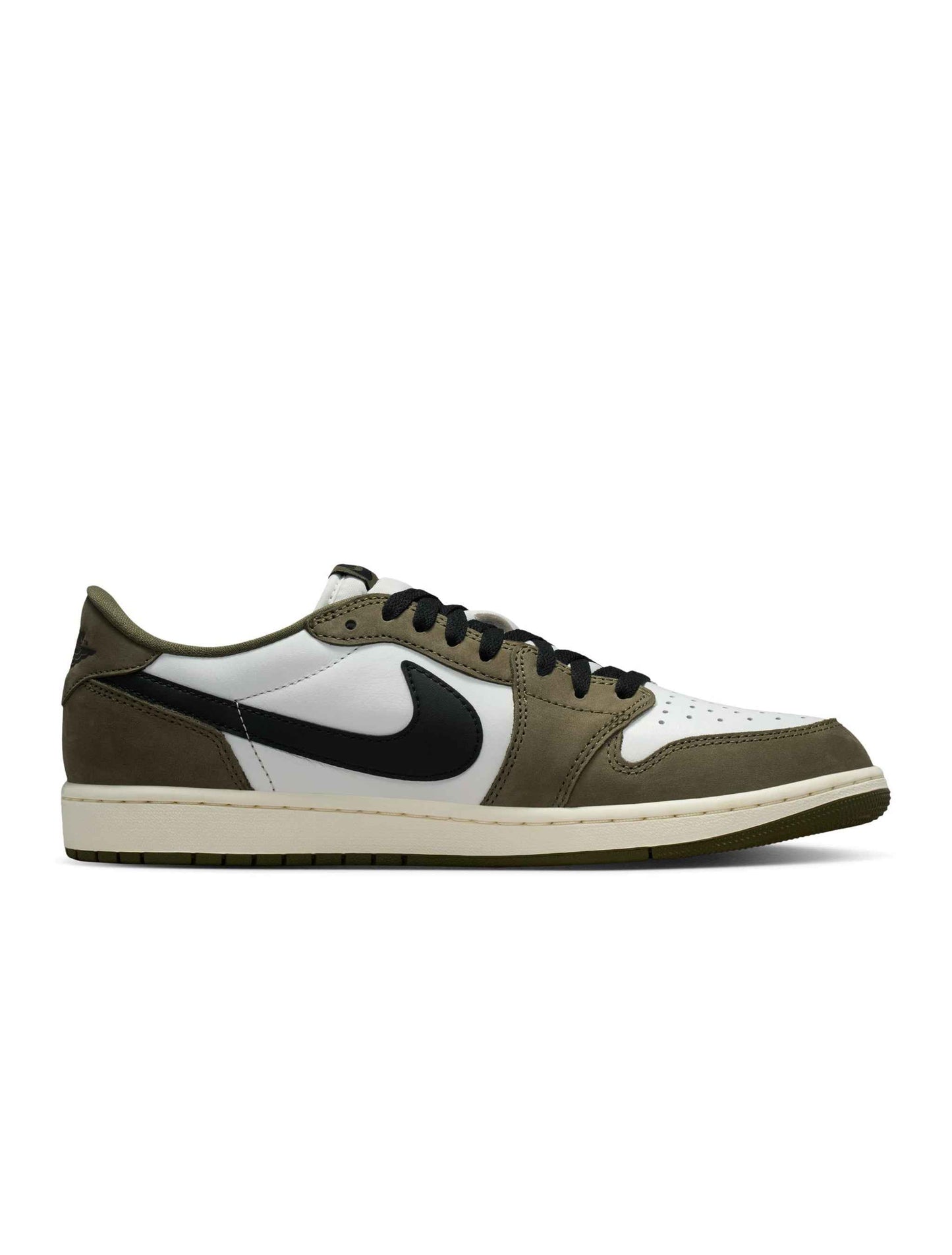 Air Jordan Mens 1 Retro Low - Medium Olive