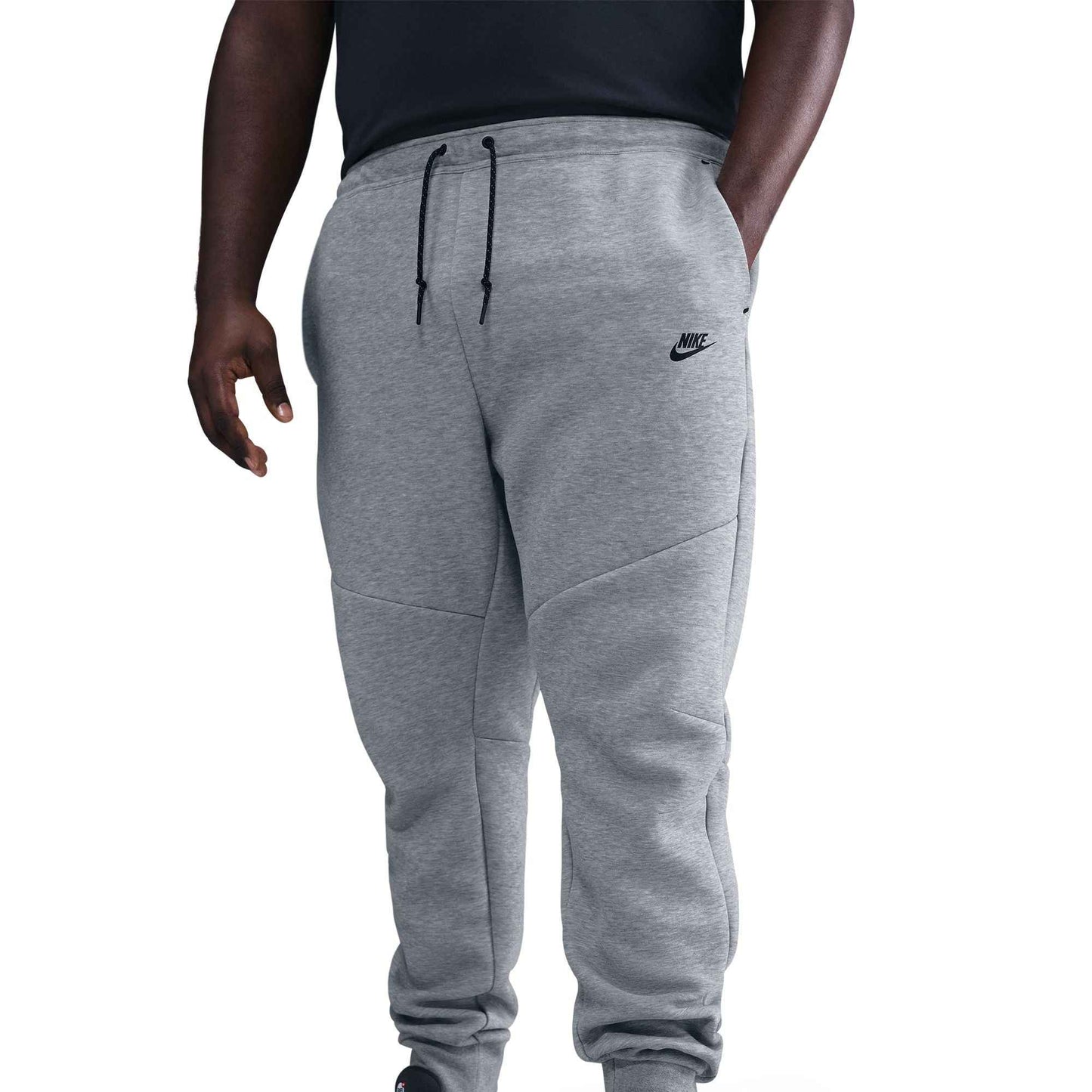 Nike Mens Tech Fleece Joggers - Heather Grey
