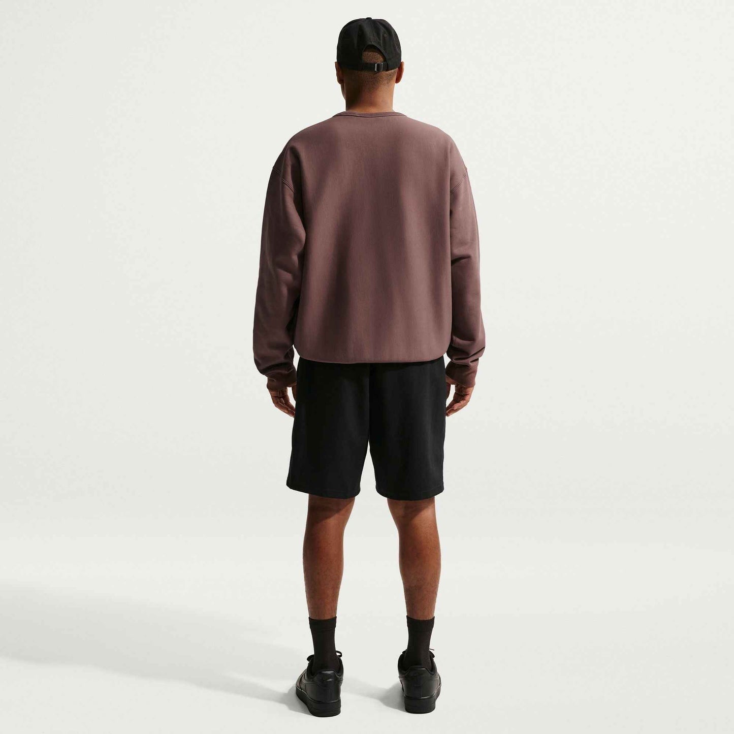 Nike Mens Solo Swoosh Crewneck - Tattoo