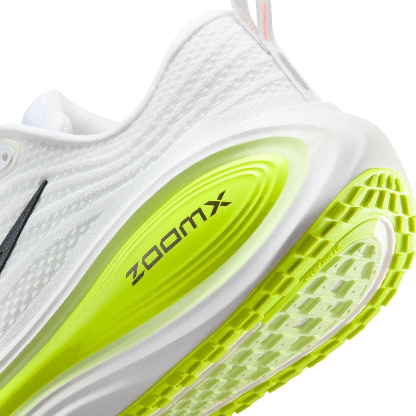 Nike Mens Vomero Plus - White/Barely Volt