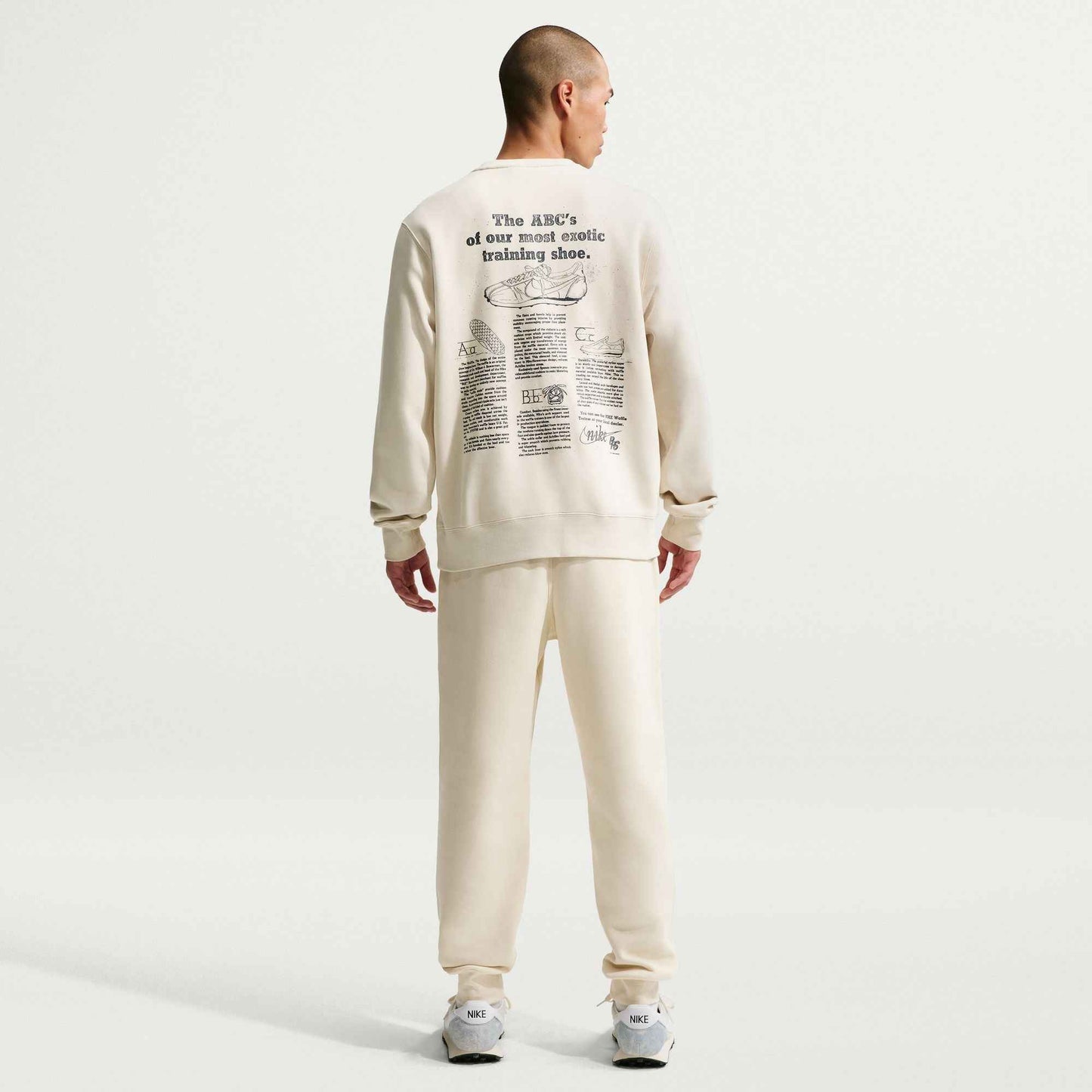 Nike Mens Fleece Joggers - Light Khaki
