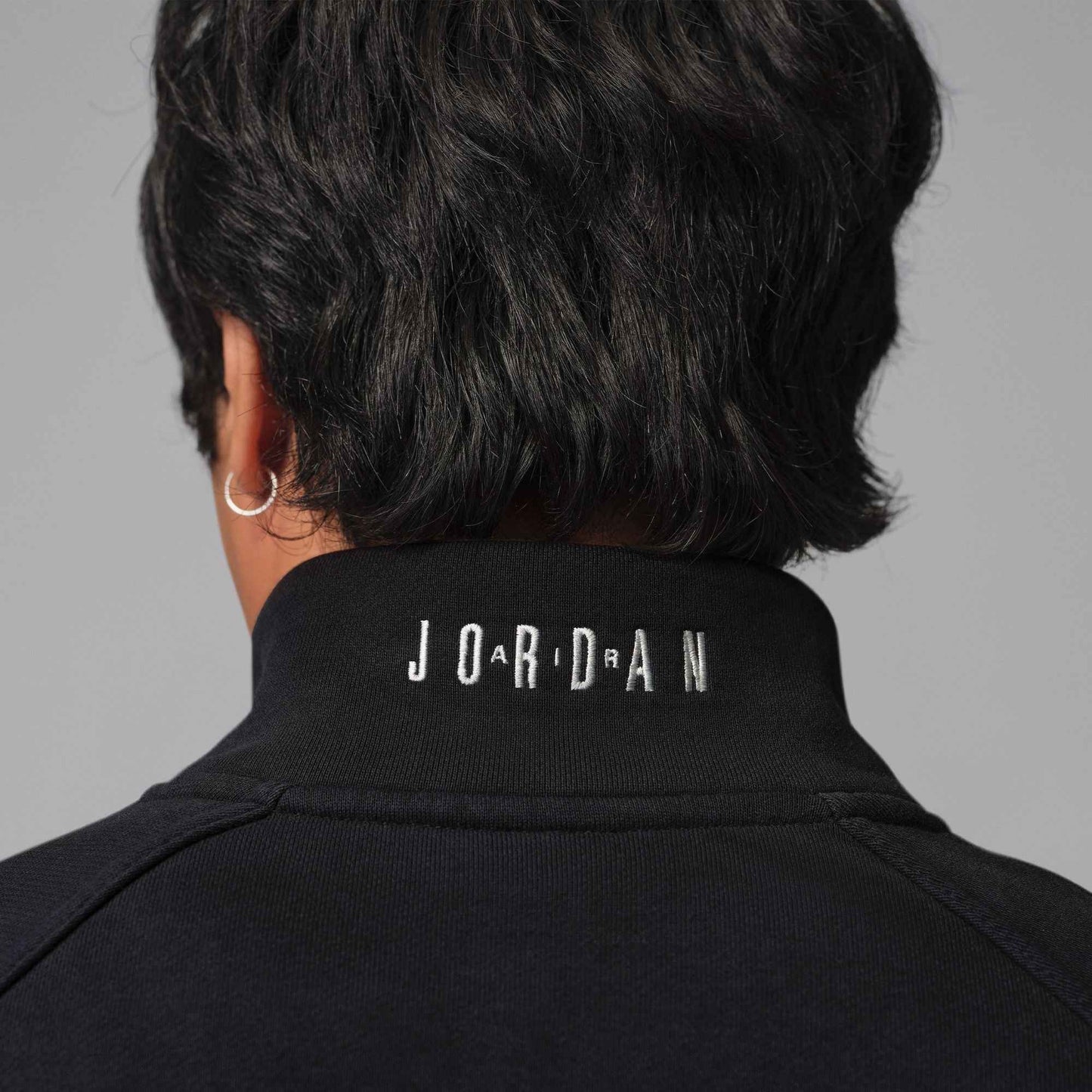 Air Jordan Mens Fleece 1/4 Zip - Black