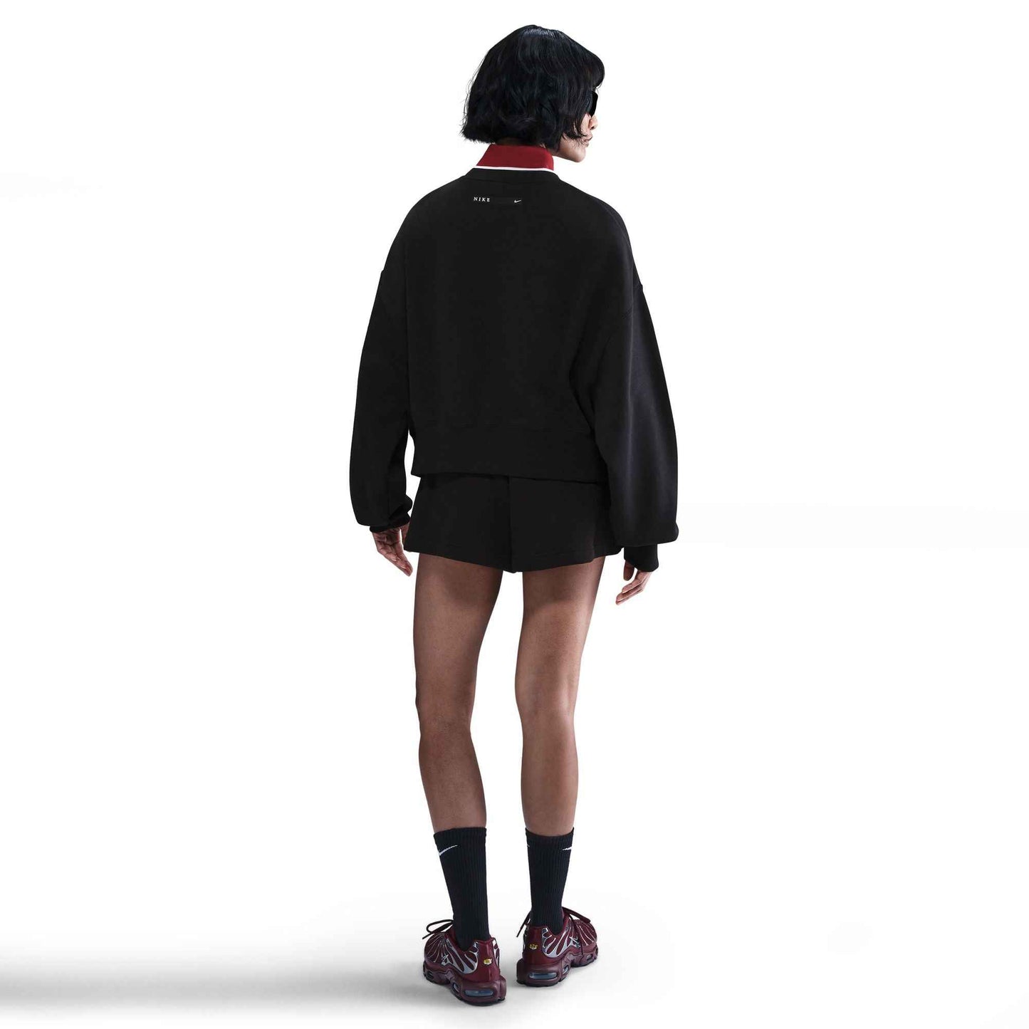 Nike Womens Sportswear Phoenix Fleece - Black