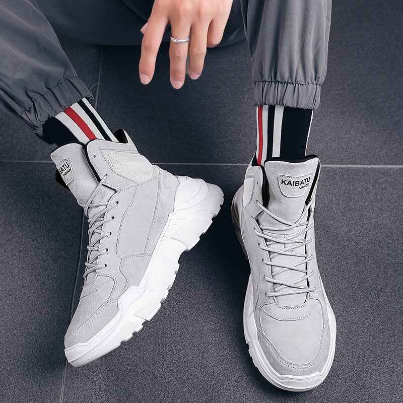 Aibatu Winter High Top Sneakers all of the tide Original