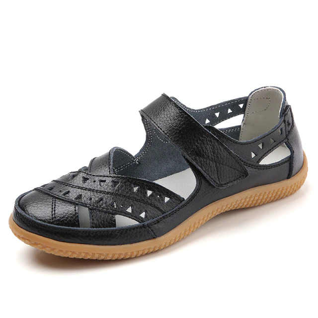 USS Shoes Alegria Women's Flat Leather Loafer Shoes - Luxuryurbanwear