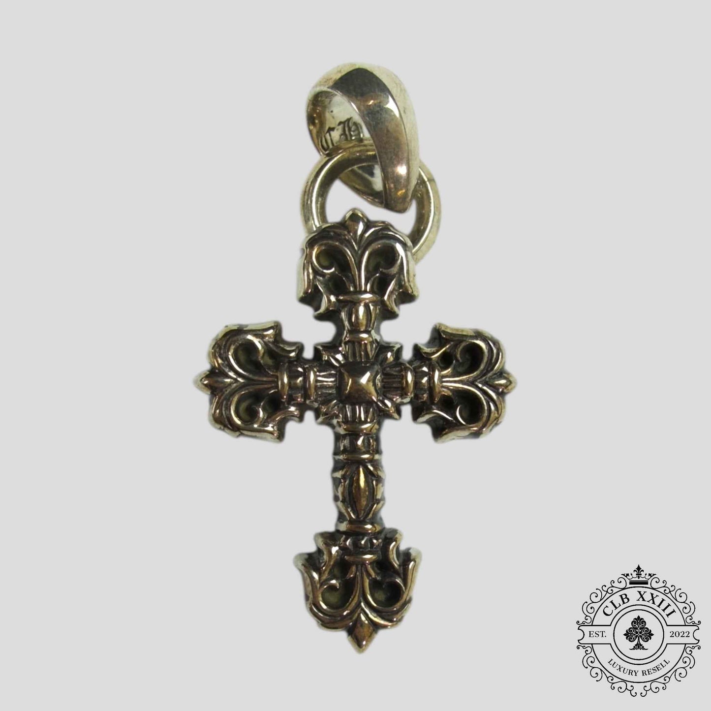 Chrome Hearts Filigree Cross Pendant in Silver