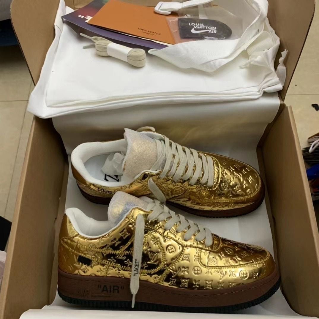 Custom LV x Off-White x Air Force 1 1A9VG0