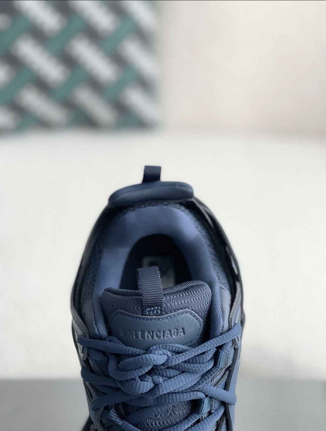 Balenciaga Track Sneaker LED – Marine Blue / Navy