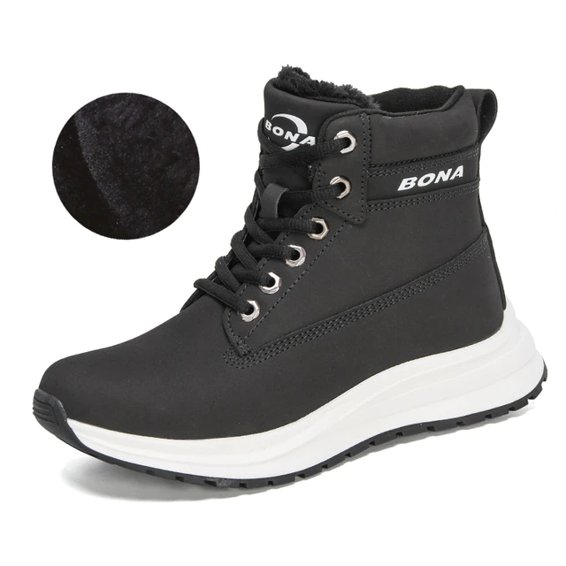 Basilio Women's High Quality Plush Warm Sneaker - Luxuryurbanwear