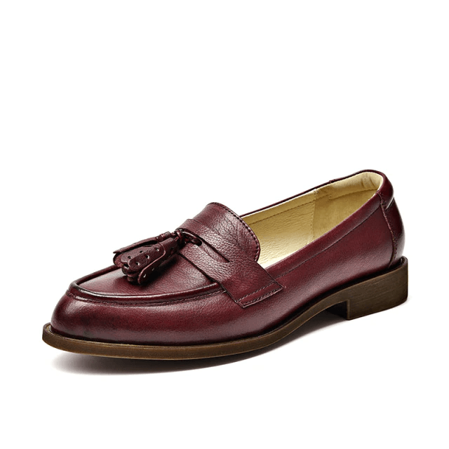 USS Shoes Billy Women's Leather Loafer Shoes - Luxuryurbanwear
