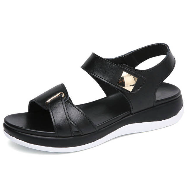 USS Shoes Brittany Women's Hook Loop Soft Sandals - Luxuryurbanwear