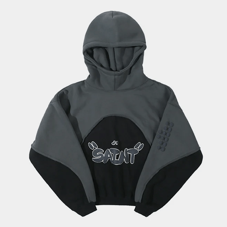 Saint | Layered Streetwear Hoodie - Luxuryurbanwear