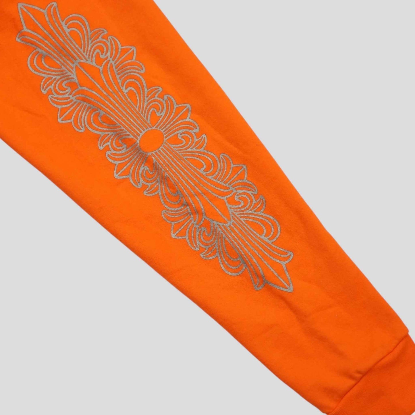 Chrome Hearts Miami Exclusive Horseshoe Logo Hoodie in Orange