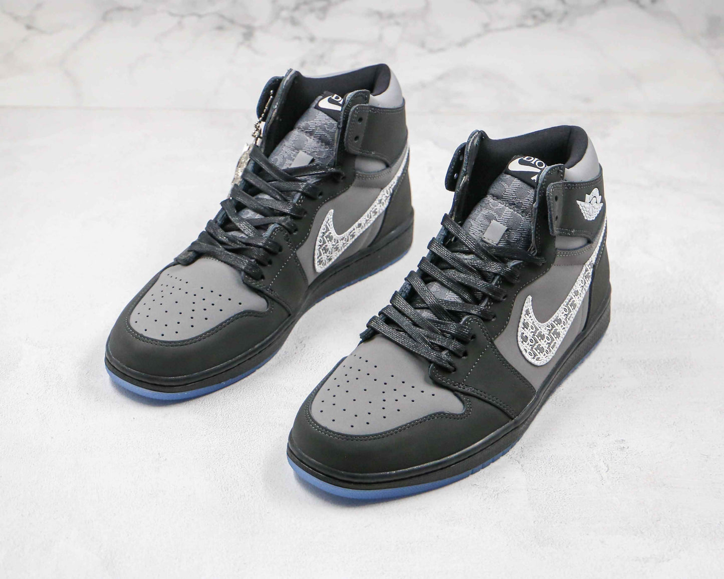 Custom AJ1 Dior x Air Jordan 1 SneakerNational