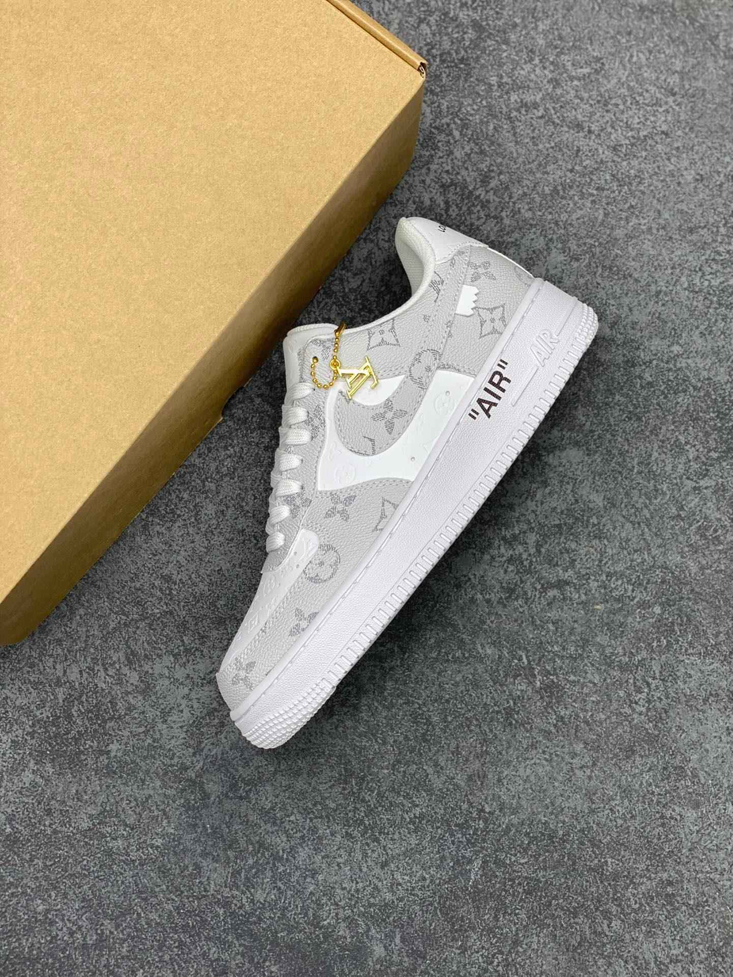 Custom Air Force 1 ’07 LV BQ8988-108 SneakerNational
