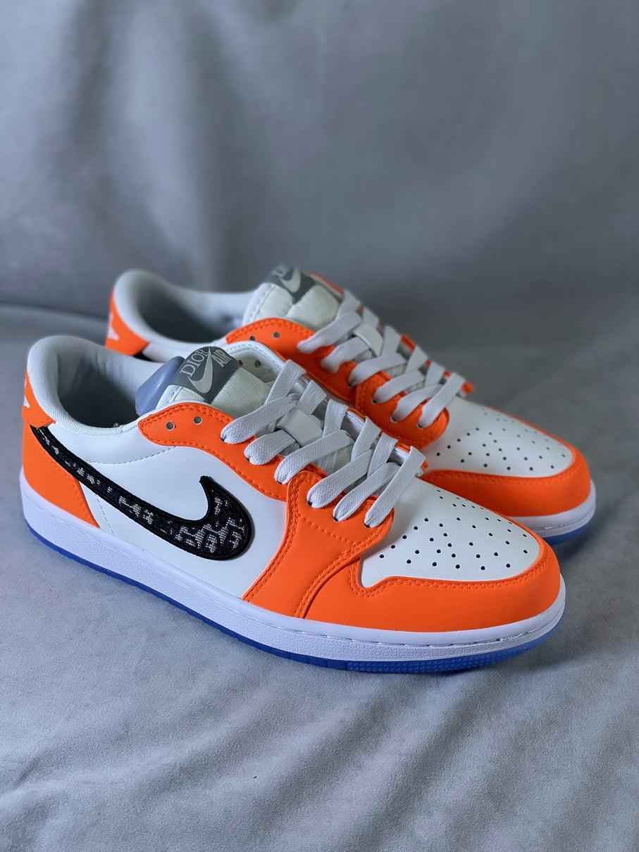 Custom Air Jordan 1 Low x Dior BA33 SneakerNational