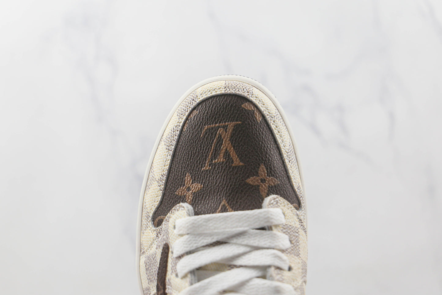 Custom Air Jordan 1 Low Monogram - Fragment x Travis Scott Collaboration SneakerNational