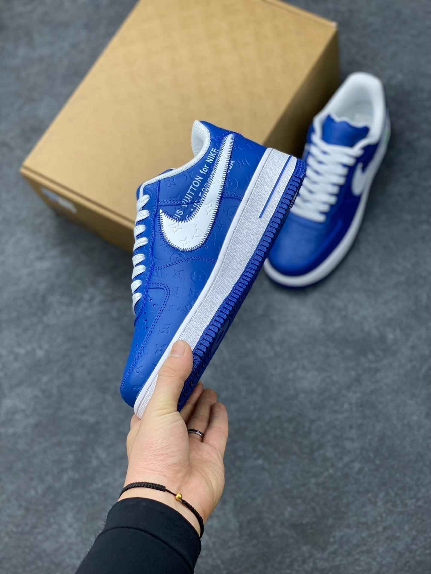 Custom Lv x Nk Air Force 07 Low SneakerNational