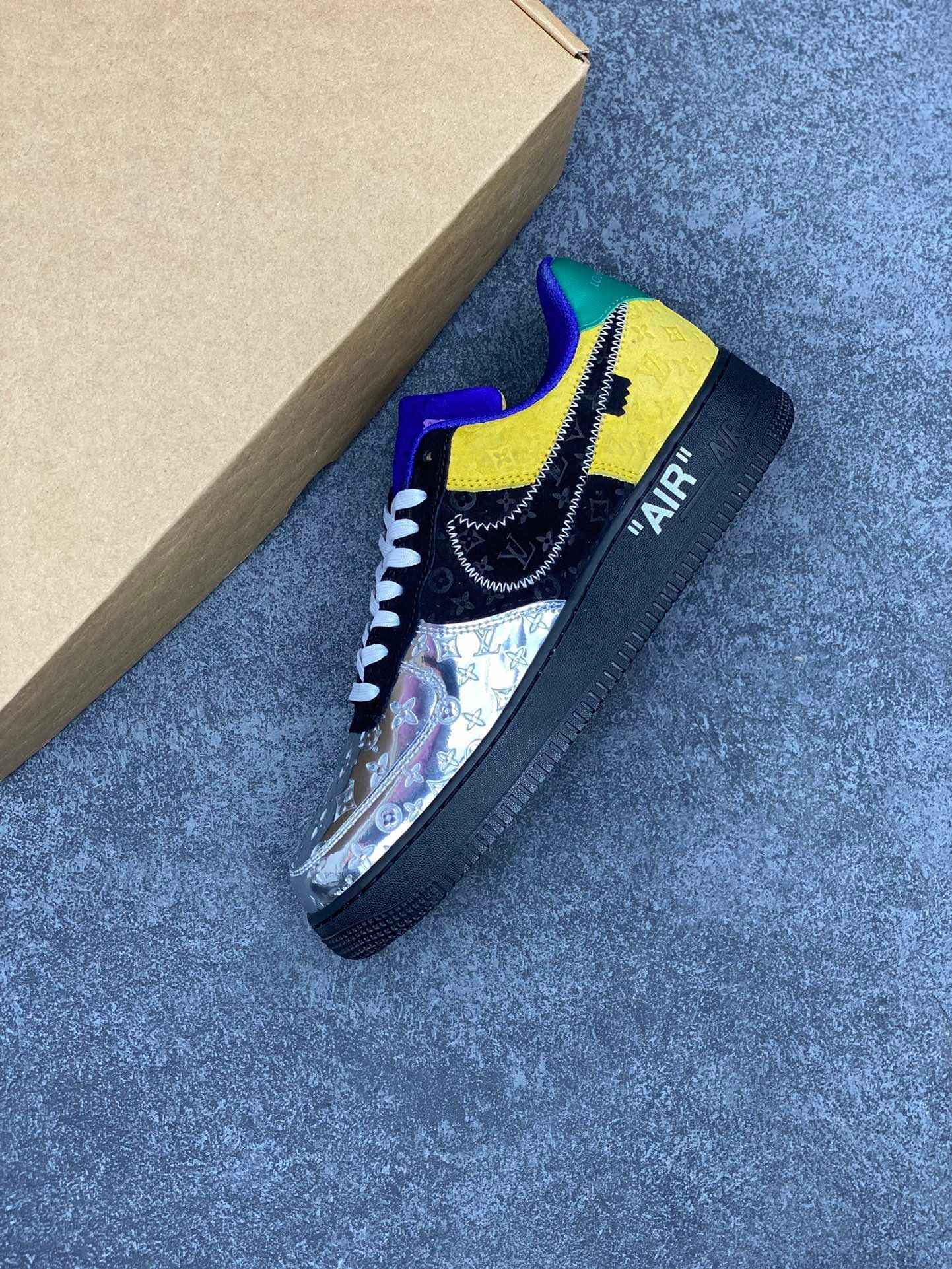 Custom Monogram x Air Force 1 Low SneakerNational