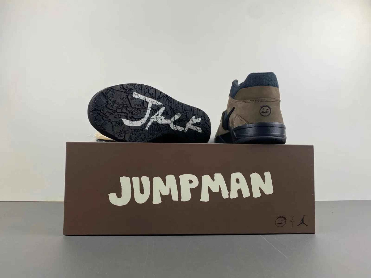 Custom Travis Scott x Air Jordan 1 Low JACK SneakerNational