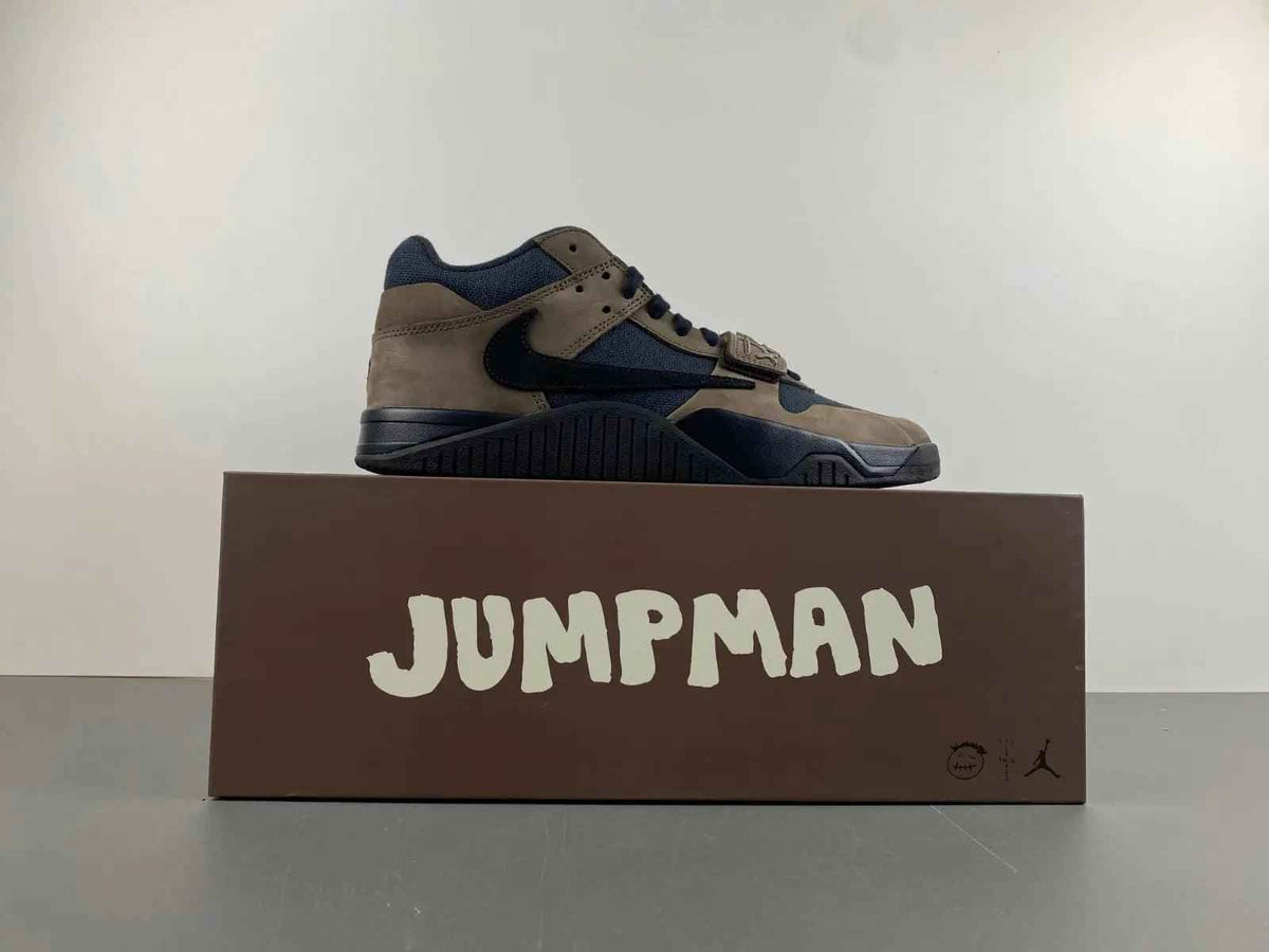 Custom Travis Scott x Air Jordan 1 Low JACK SneakerNational