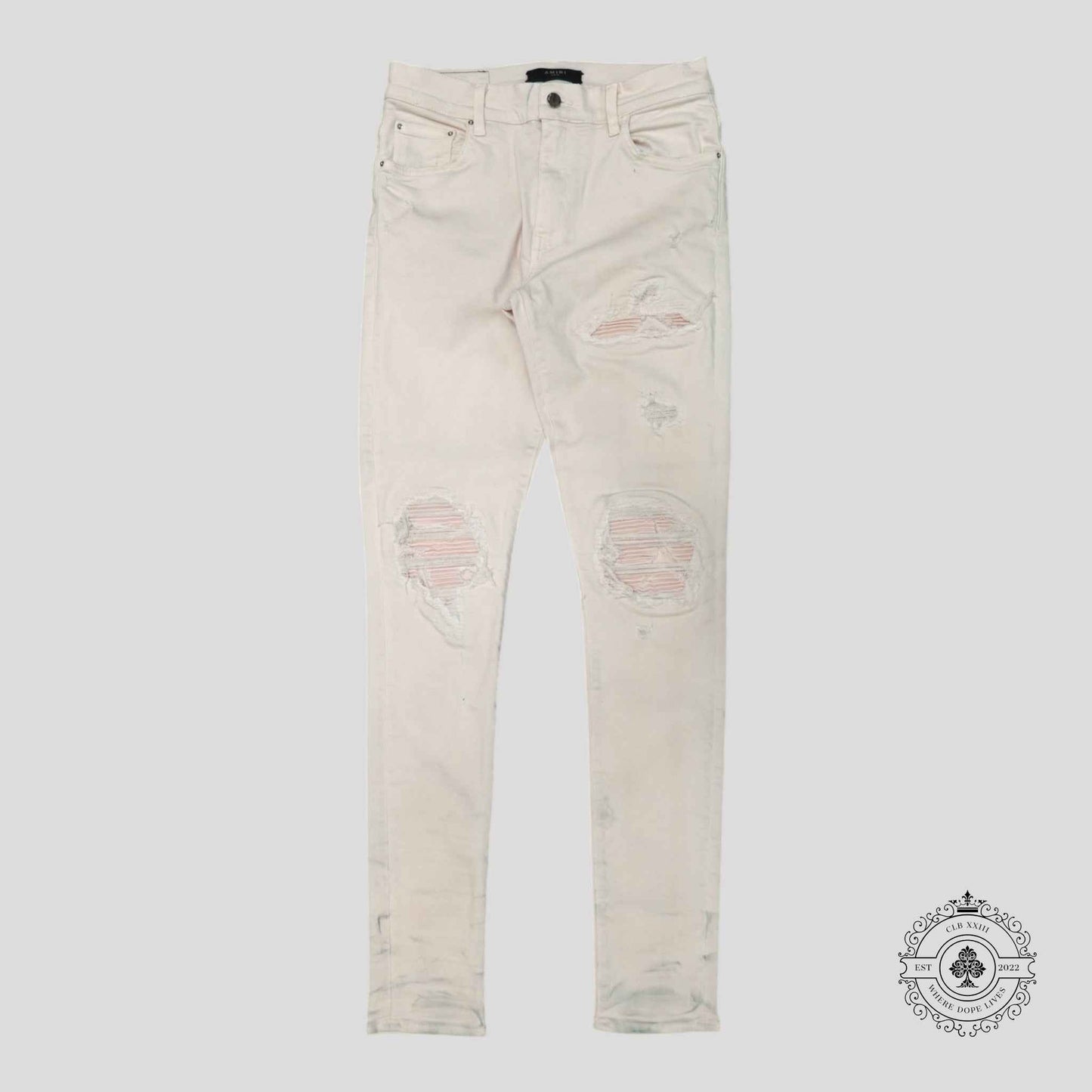Amiri MX1 Jeans in Pink - Preowned