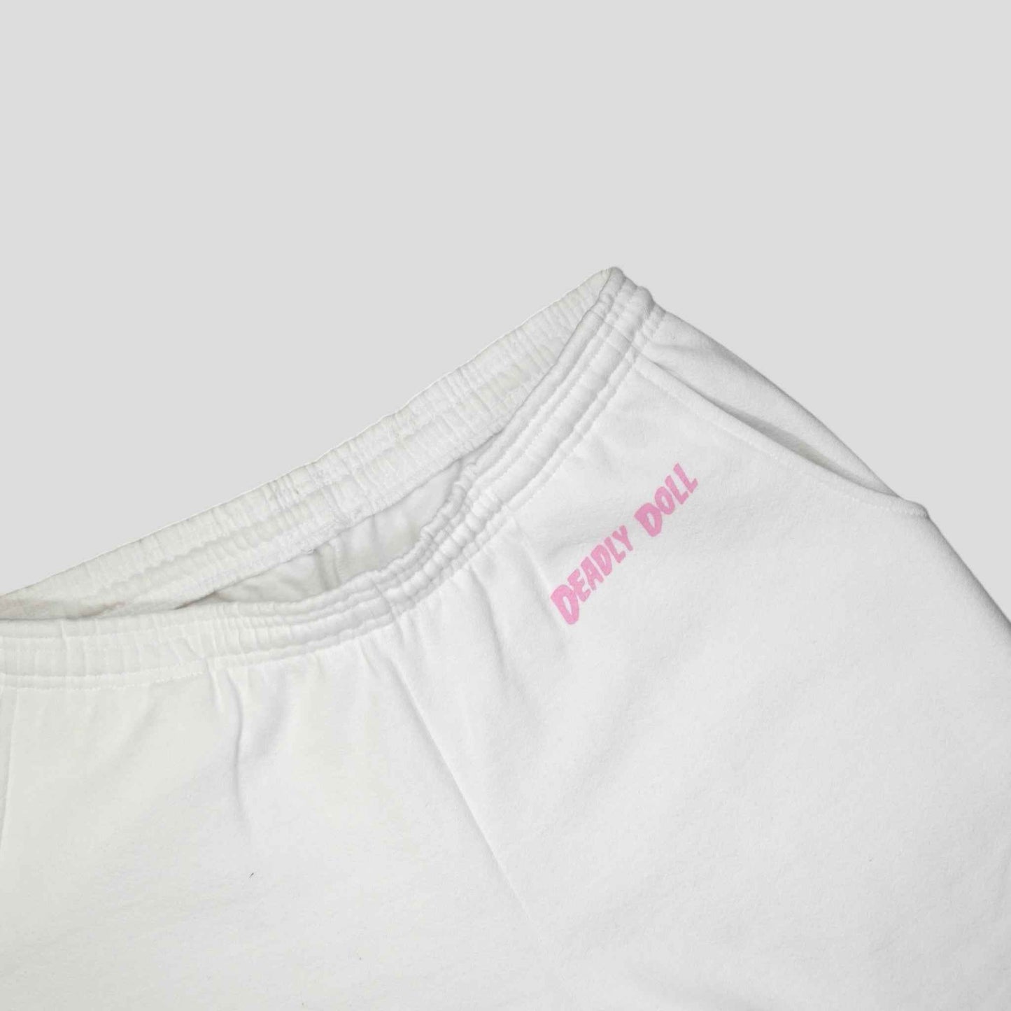 Chrome Hearts Deadly Doll Sweatpants in White