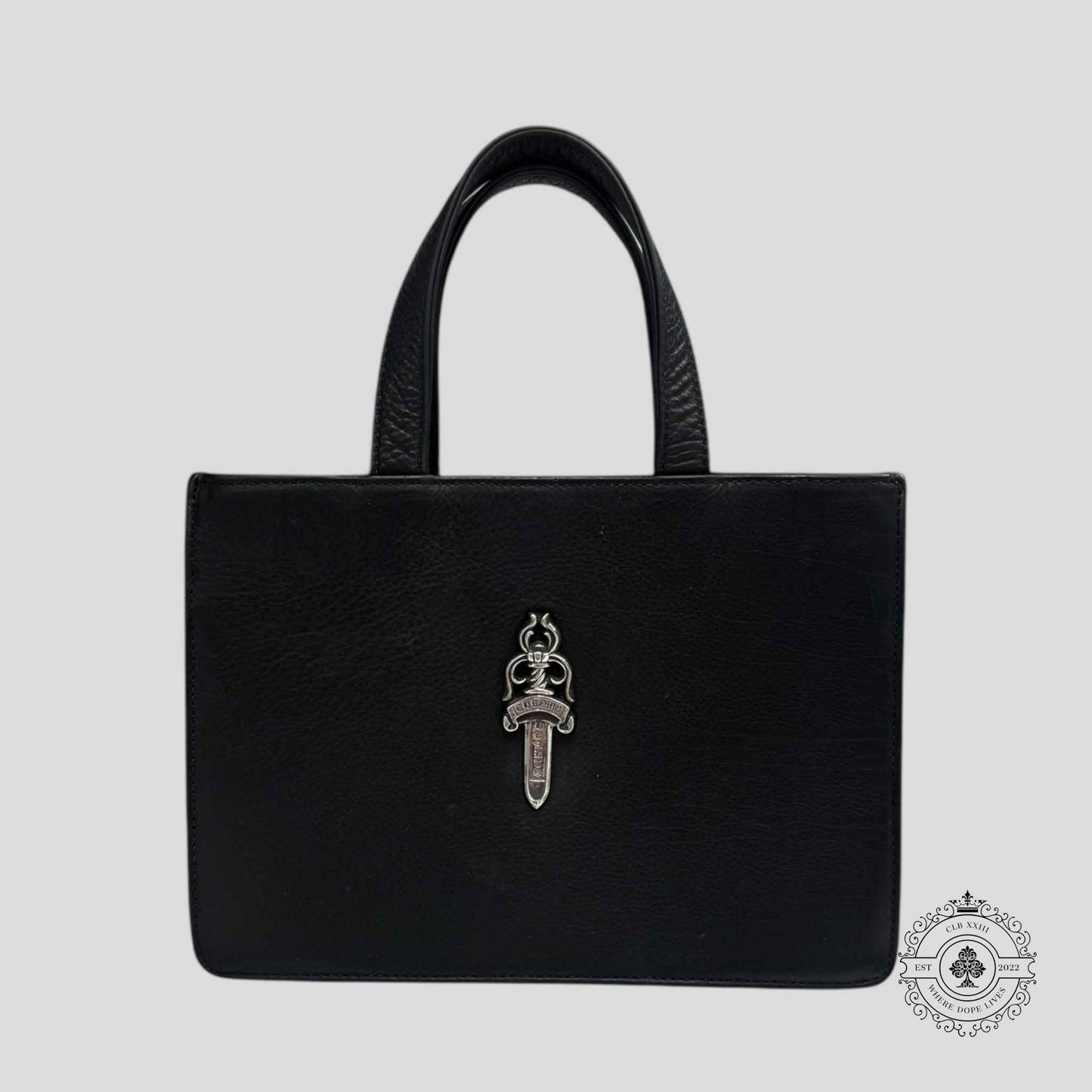 Chrome hearts Mini Dagger Embellished Leather Tote