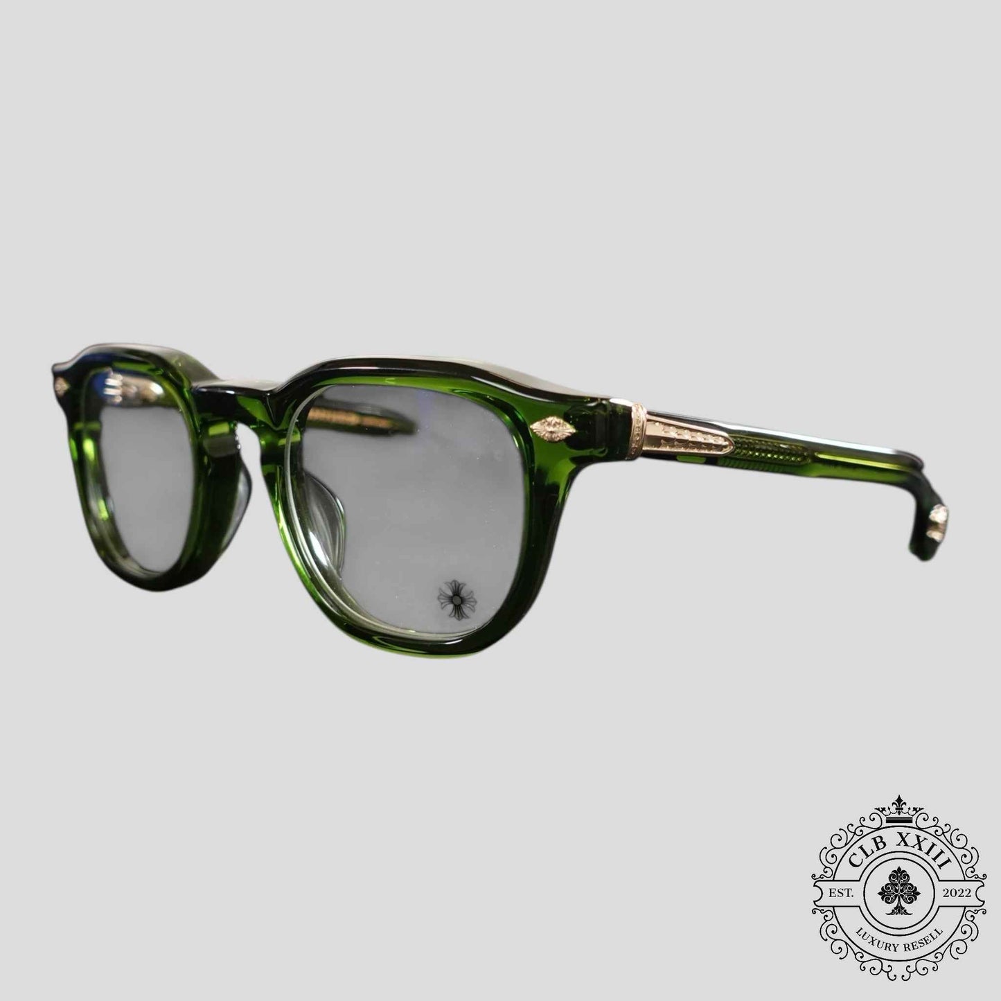 Chrome Hearts Chirp Chirp Glasses in Green