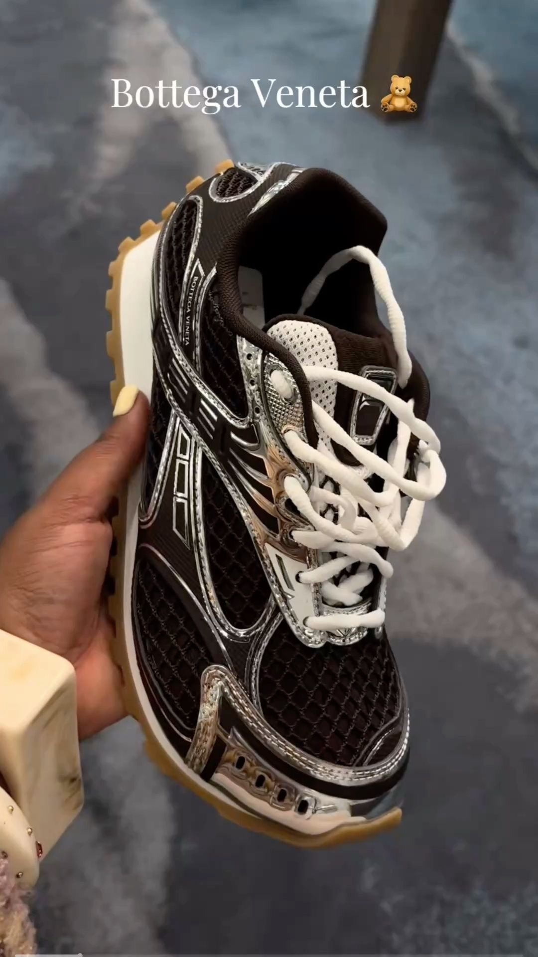 Venetian Orbit Sneaker - Limited Moca Noir Edition