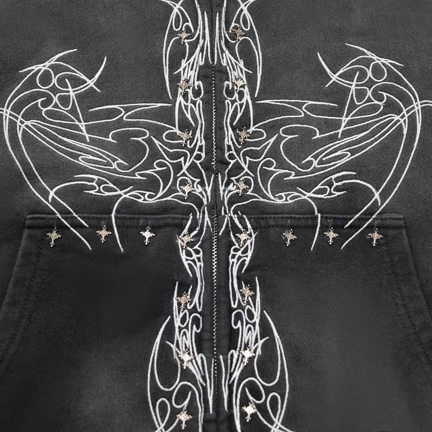"DRKANGL" ZIP UP